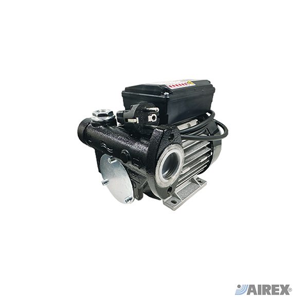 Elettropompa 230V 50Hz autoadescante con protezione termica, filtro e valvola by-pass. AIREX