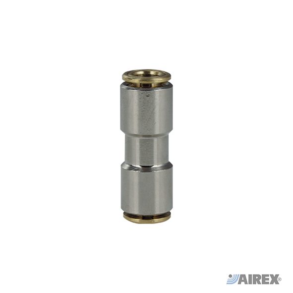 Giunzione intermedia diritta per media pressione per il collegamento in linea di tubi aria industriali. AIREX