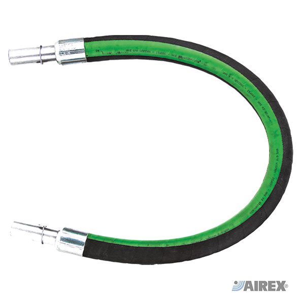 Tubo flessibile compensatore di dilatazione con raccordi terminali in metallo. AIREX