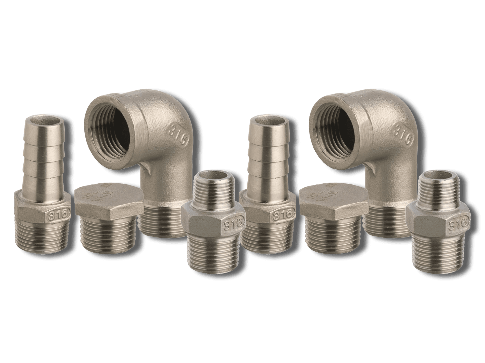 Raccordi filettati inox 150 LBS